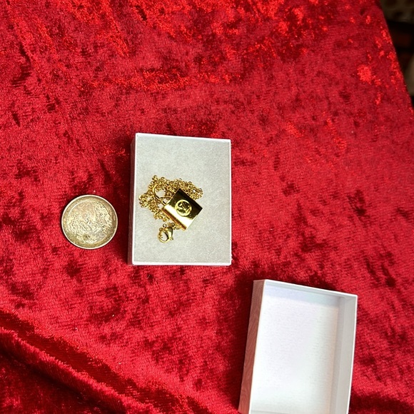 Up cycled LV double sided charm necklace. ID number 22. - Picture 5 of 5